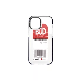 Mintás TPU telefontok BUD iPhone 12 Mini YooUp fekete