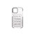 YooUp iPhone 12 Mini Mintás Tok Open fekete