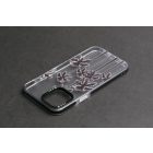 YooUp iPhone 11 Pro Max Mintás Tok Palm fekete