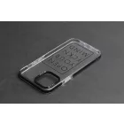 YooUp iPhone 11 Pro Max Mintás Tok Open fekete