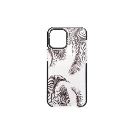 Mintás TPU telefontok Palm Leaf iPhone 11 Pro YooUp fekete