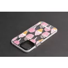 Mintás TPU telefontok Popcorn iPhone 12 Pro Max YooUp fehér
