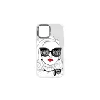 Mintás TPU telefontok Girl Black iPhone 12/12 Pro YooUp fehér
