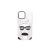 Mintás TPU telefontok Girl Black iPhone 12 Mini YooUp fehér