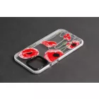 Mintás TPU telefontok Poppy iPhone 12 Mini YooUp fehér