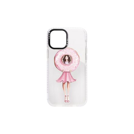Mintás TPU telefontok Donutgirl iPhone 11 Pro YooUp fehér