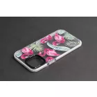 Mintás TPU telefontok Flamingó iPhone 11 Pro YooUp fehér