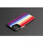 Mintás TPU telefontok Rainbow iPhone 11 Pro Max YooUp fekete