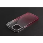 Színátmenetes csillogós TPU telefontok iPhone 13 Mini pink