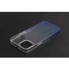 Színátmenetes csillogós TPU telefontok iPhone 13 Mini kék