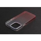 Színátmenetes csillogós TPU telefontok iPhone 13 Pro piros