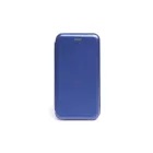 Smart Diva fliptok iPhone 13 Mini oldalra nyíló tok ívelt sarkokkal kék