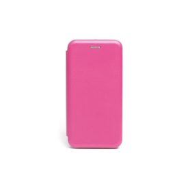   Smart Diva fliptok iPhone 13 Mini oldalra nyíló tok ívelt sarkokkal pink