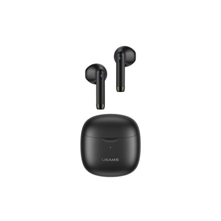 Bluetooth fülhallgató, stereo headset Usams IA04 TWS 5.0 fekete