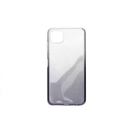 Színátmenetes csillogós TPU telefontok Samsung Galaxy A22 5G A226B fekete