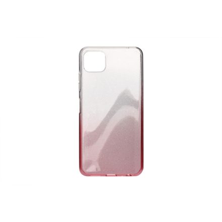 Színátmenetes csillogós TPU telefontok Samsung Galaxy A22 5G A226B piros