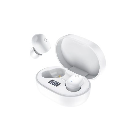 Bluetooth fülhallgató, stereo headset Borofone BW06 Manner fehér