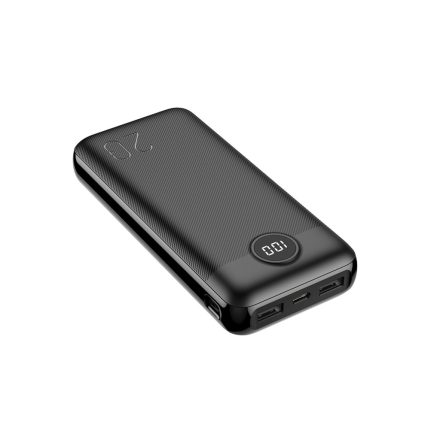 Power Bank 20000 mAh Veger L20 fekete