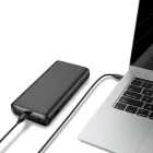 Power Bank 20000 mAh Veger T65A PD 45/65W QC 3.0 fekete