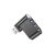 3 portos USB elosztó Borofone DH3 fekete
