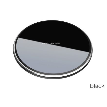 Borofone BQ3 Pro 15W Wireless Asztali Gyorstöltő fekete