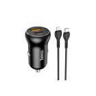 Hoco NZ5 Autós Gyorstöltő PD/QC