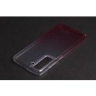 Színátmenetes csillogós TPU telefontok Samsung Galaxy S21 FE G990B pink