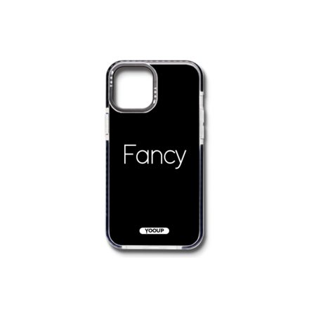 Mintás telefontok Fancy iPhone 12/12 Pro YooUp fekete