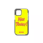 Mintás telefontok Not Today iPhone 12 Pro Max YooUp fekete