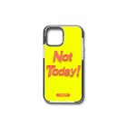 Mintás telefontok Not Today iPhone 12/12 Pro YooUp fekete