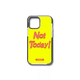 Mintás telefontok Not Today iPhone 12 Mini YooUp fekete