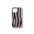 Mintás telefontok Zebra iPhone 13 Mini YooUp fehér kerettel