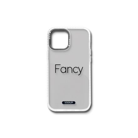 Mintás telefontok Fancy iPhone 12 Mini YooUp fehér kerettel