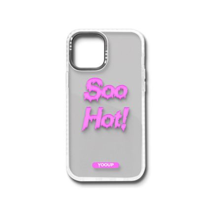 Mintás telefontok Soo Hot iPhone 12 Pro Max YooUp fehér kerettel