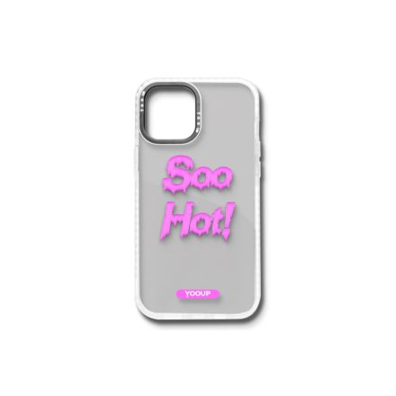 Mintás telefontok Soo Hot iPhone 12/12 Pro Max YooUp fehér kerettel