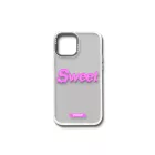 Mintás telefontok Sweet iPhone 12/12 Pro YooUp fehér kerettel
