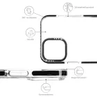 Mintás telefontok Sweet iPhone 13 YooUp fehér kerettel