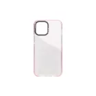 TPU átlátszó telefontok iPhone 13 Mini YooUp pink kerettel