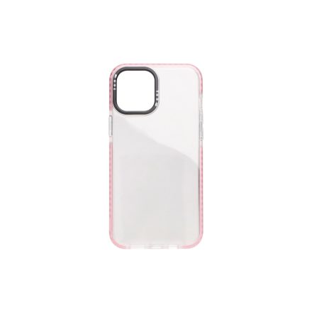 TPU átlátszó telefontok iPhone 13 Mini YooUp pink kerettel