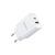 Dupla Portos USB/Type-C hálózati gyorstöltő PD 30W/QC3.0 Veger VLS302U fehér