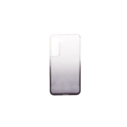 Színátmenetes csillogós TPU telefontok Samsung Galaxy S22 S901 fekete