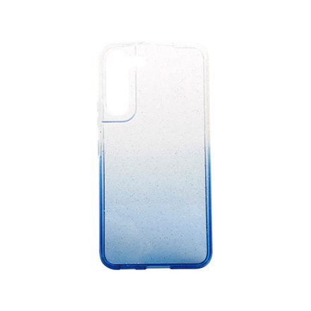 Színátmenetes csillogós TPU telefontok Samsung Galaxy S22 S901 kék