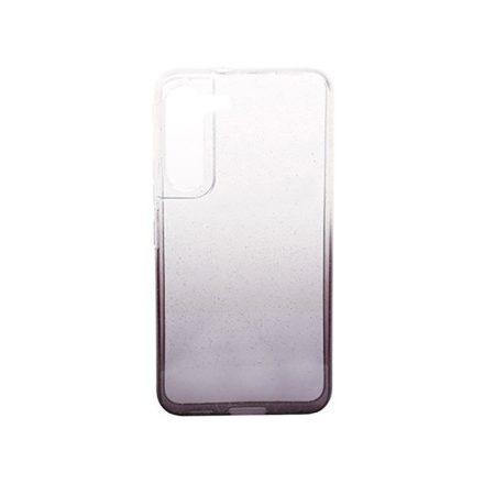 Színátmenetes csillogós TPU telefontok Samsung Galaxy S22 Plus S906 fekete