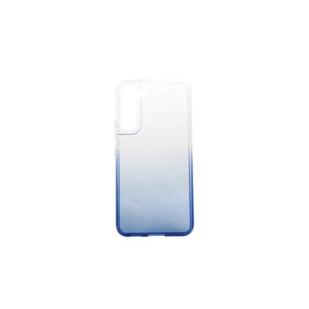 Színátmenetes csillogós TPU telefontok Samsung Galaxy S22 Plus S906 kék