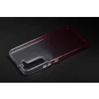 Színátmenetes csillogós TPU telefontok Samsung Galaxy S22 Plus S906 Pink