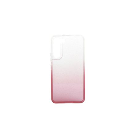 Színátmenetes csillogós TPU telefontok Samsung Galaxy S22 Plus S906 piros