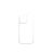 Matt 0.38 mm vastag átlátszó TPU telefontok iPhone 13 Mini drapp kerettel