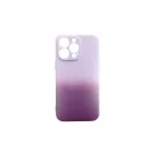 Színátmenetes lila gumis TPU tok iPhone 13 Pro TJ
