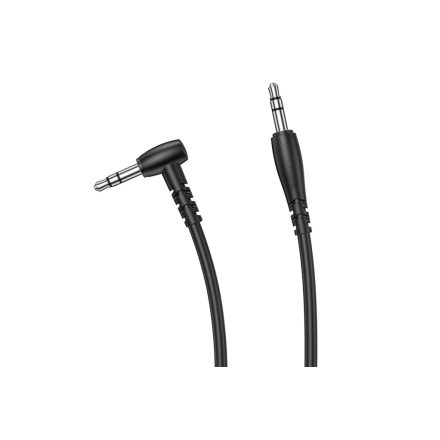 3.5 mm-es Jack csatlakozós audiókábel 1 méter Borofone BL10 Aux Audio (Jack) fekete