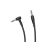 3.5 mm-es Jack csatlakozós audiókábel 1 méter Borofone BL10 Aux Audio (Jack) fekete
